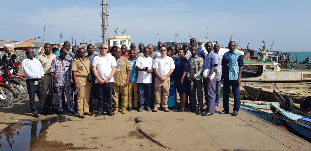 Les administrations maritimes du Togo s’entraînent à la lutte contre la pêche INN