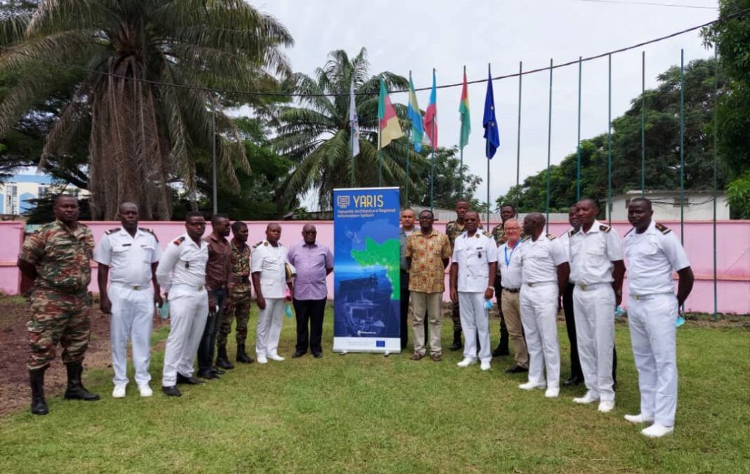 Formation à la plateforme YARIS pour faciliter la surveillance maritime au large du Cameroun et des pays voisins