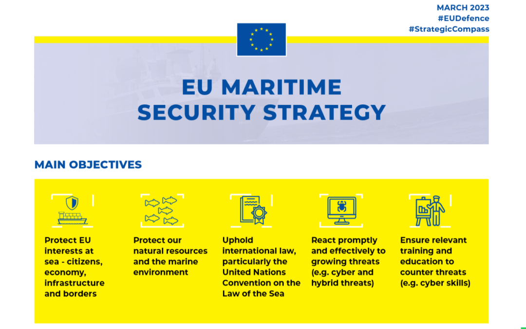 L’UE actualise sa stratégie de sûreté et sécurité maritime